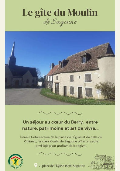 Gîte de groupe du Moulin de Sagonne